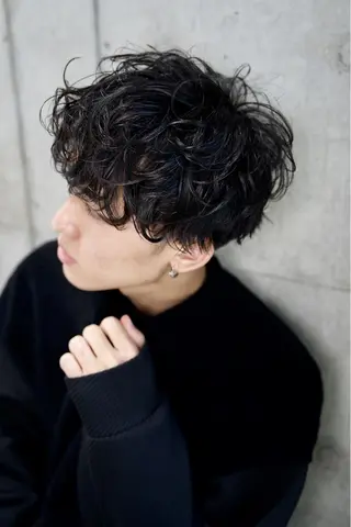 メンズ 柳下 涼のヘアスタイル