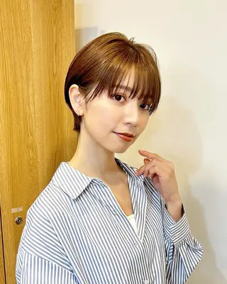 ショート kiy by ioeのヘアスタイル