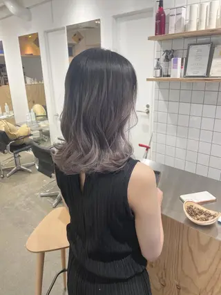 ミディアム カラー 🪞♡韓国風スタイル MISATO🪞♡のヘアスタイル