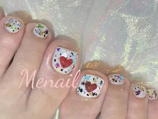 ネイル 🤍POP可愛い🧸 Menailのネイルデザイン