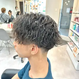 ショート 髪質改善× ハイライト溝江のヘアスタイル