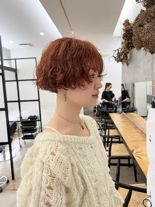 ショート GO TODAY SHAiRE SALON Polaris店所属・くせっ毛カット フクベ　タツヤのヘアスタイル