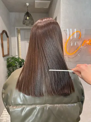 カラー 透明感モテスタイル 💞SHIORI💞のヘアスタイル