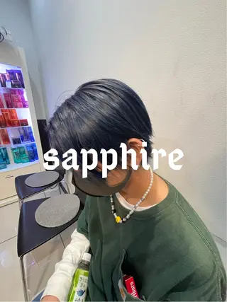 ショート カラー メンズ 🥇メンズパーマ /縮毛矯正/木村神心のヘアスタイル