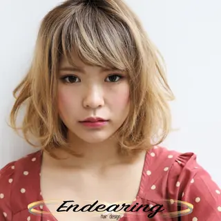 カラー Endearing 銀座/YOKOのヘアスタイル
