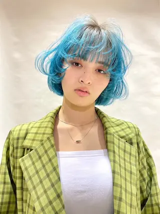 ショート カラー MIU 透明感のヘアスタイル