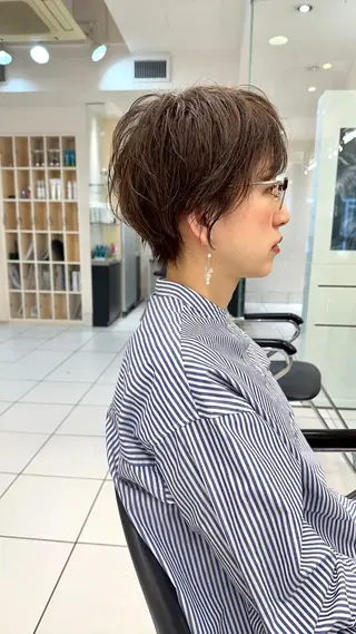 ショート 小池 功のヘアスタイル