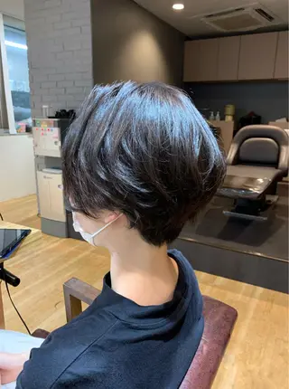 ショート 堀田 英樹のヘアスタイル