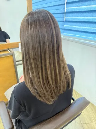 ロング 🫧透明感/艶カラー /比留川あゆ美🫧のヘアスタイル