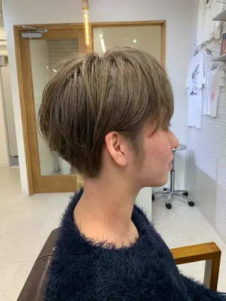 ショート ショート、ボブ特化 長島智彦のヘアスタイル