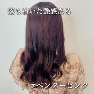 セミロング カラー 中本 達也のヘアスタイル