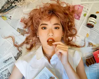 ロング カラー つくばUtooe's 副店長　寺沢颯のヘアスタイル