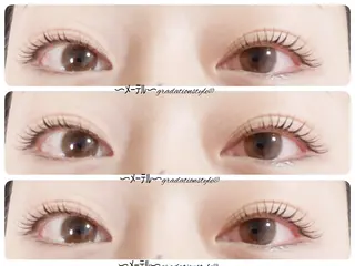 マツエク・マツパ 🎼グラデーション スタイル札幌♫*⁠✧のマツエク・マツパデザイン