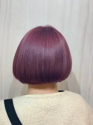 ミディアム カラー ヘアアレンジ ⭐️柏木皇気ブリーチ ムラ修正/他店直しのヘアスタイル
