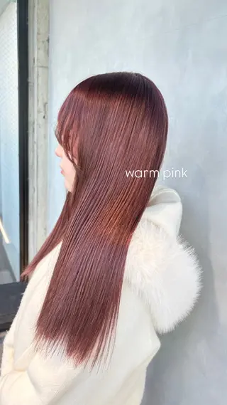 ロング カラー 茅ヶ崎/ハイトーン/ Ramuのヘアスタイル