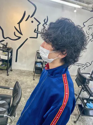 パーマ メンズ メンズパーマ特化💇 奥田敦哉のヘアスタイル