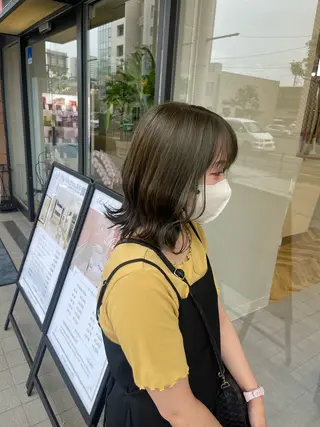 ミディアム 年間2000名以上 担当🔶三浦翔/長町のヘアスタイル