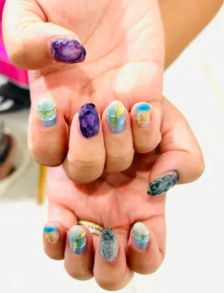 ネイル H3(エイチスリー)所属・H3 hitoのネイルデザイン