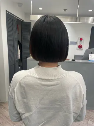 ミディアム ♡似合わせハイトーン ♡maiのヘアスタイル