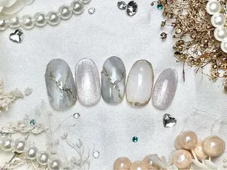 ネイル ネイルPetit Ribbonのネイルデザイン