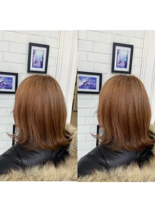 ミディアム 🫧ふくだ りな 🕊のヘアスタイル