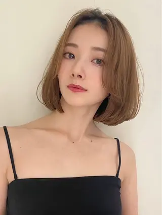 カラー ボブ/レイヤーカット /表参道 yunaのヘアスタイル