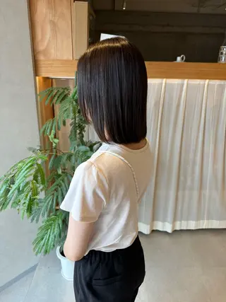 ミディアム カラー レイヤー/ボブパーマ /垢抜け/タクミのヘアスタイル