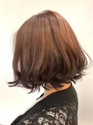 ミディアム カラー ヘアアレンジ 🌸ROPE🌸 さとみのヘアスタイル