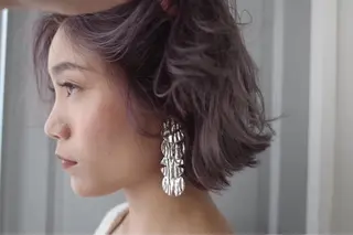 ショート カラー suvvy hairsalonのヘアスタイル