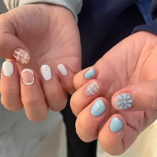 ネイル ゆびノさき茨木店 ニュアンス/アートのネイルデザイン