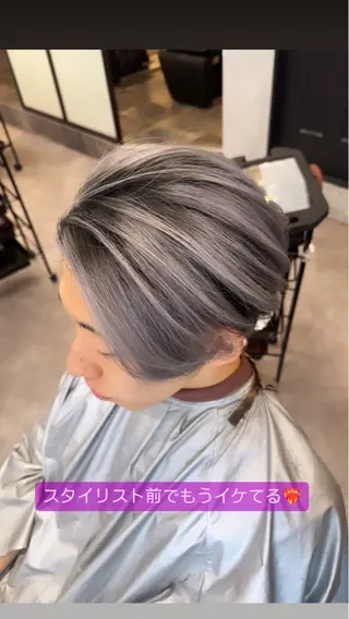 ミディアム ✨本日空きあります✨ 遠田コウヘイ🌟のヘアスタイル