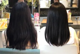 ロング Of HAIR所属・✨デザインカラー✨ ハイトーン　森貴章のヘアスタイル