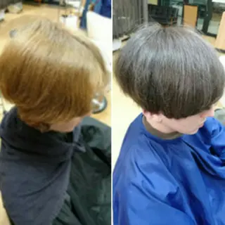 カラー 岩崎 秀之のヘアスタイル