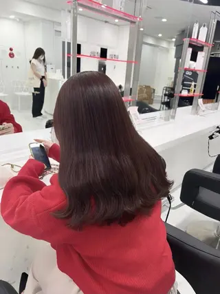 カラー 期間限定🪞 似合わせベージュ🧸のヘアスタイル