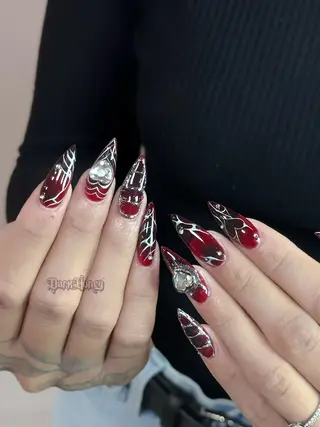 ネイル Dark honey スカルプ専門原宿店のネイルデザイン