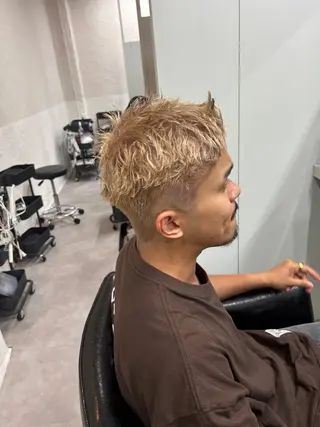 カラー tokute 片岡心🐥のヘアスタイル