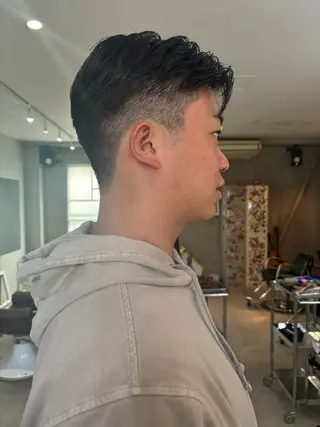 ショート メンズ ツーブロック刈り上げ Harunaのヘアスタイル