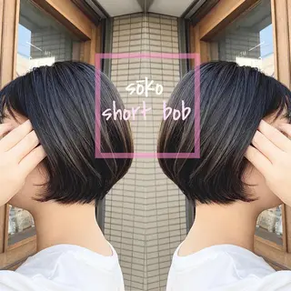 ショート カラー パーマ ヘアアレンジ マツエク・マツパ sōko   Hair&Nail Salon所属・🫧一気にあか抜け 🫧mayuのヘアスタイル