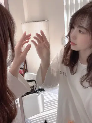 セミロング 池袋髪質改善 タニグチのヘアスタイル