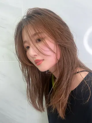 ロング 🩶韓国/似合わせ/ さわ🩶のヘアスタイル