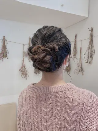 セミロング カラー はだゆうき @hadadan08のヘアスタイル