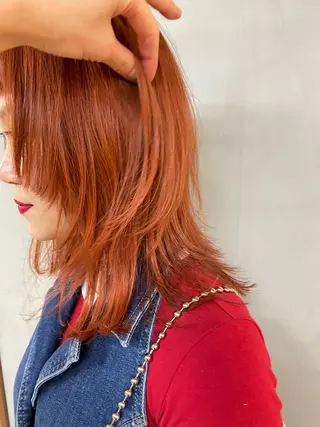 ミディアム カラー パーマ ヘアアレンジ メンズ tatsumi/ボブ ウルフ/レイヤーのヘアスタイル