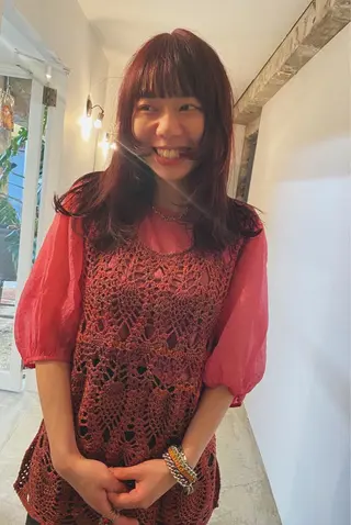 セミロング カラー GATTACA所属・KEI gattacaのヘアスタイル