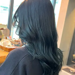 ロング ボブ/くびれボブ/ 髪質改善/Ru-kaのヘアスタイル