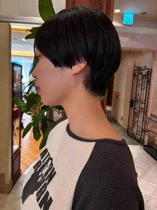 ショート 【ショートカット】 根本翔太のヘアスタイル