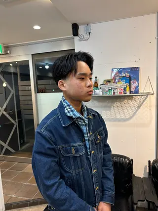 ショート メンズ 川端 隼平のヘアスタイル