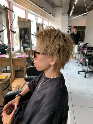 ショート 🔥メンズ特化🔥 佐藤桂崇のヘアスタイル