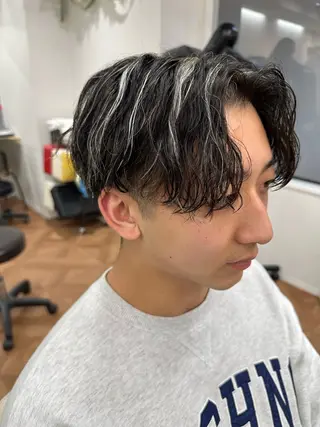 カラー メンズ 【メンズ特化美容師】 山﨑　凌のヘアスタイル