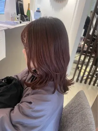 カラー 須原 華那子のヘアスタイル