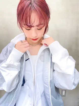 ショート 南堀江　mowen 🌼まなか🌼のヘアスタイル